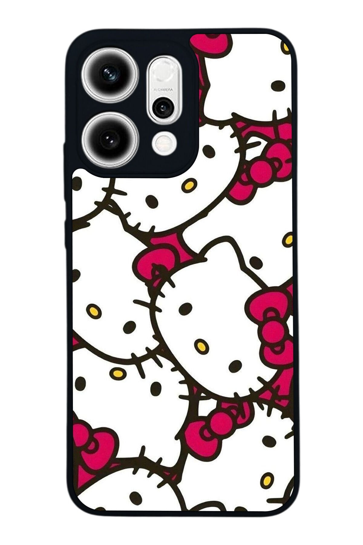Oppo Reno 14 Uyumlu HelloKitty Tasarımlı Glossy Premium Kılıf