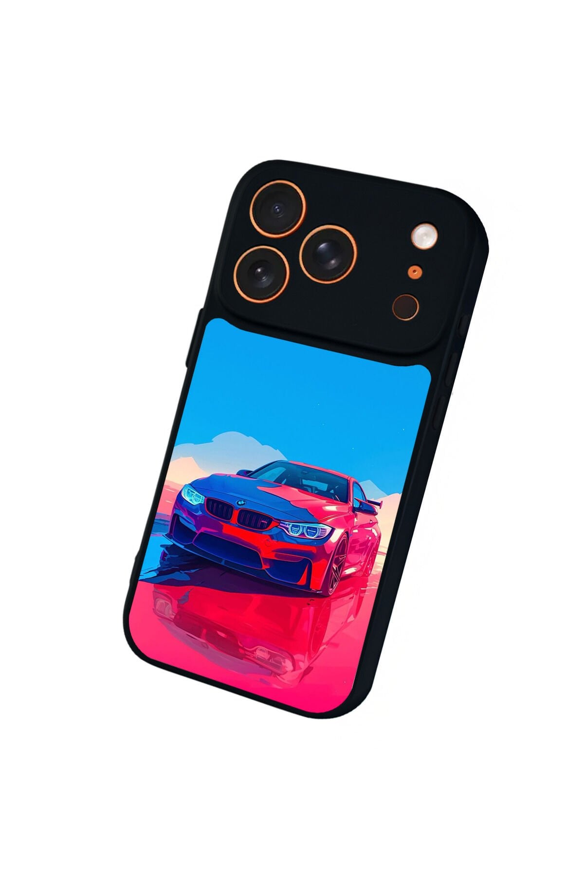 iPhone 17 Pro Max Uyumlu BMW Tasarımlı Glossy Premium Kılıf