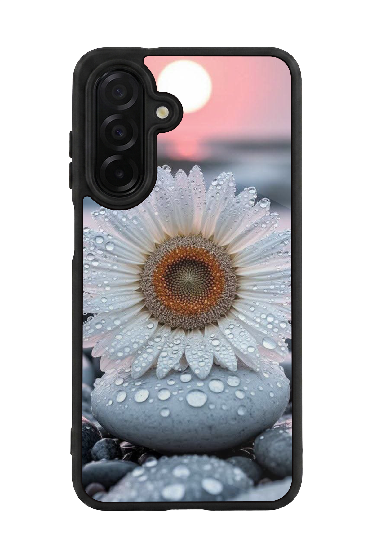 Samsung Galaxy A56 Uyumlu Cicek Tasarımlı Glossy Premium Kılıf