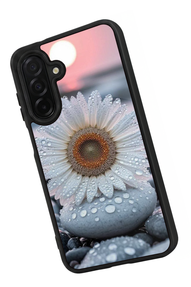 Samsung Galaxy A56 Uyumlu Cicek Tasarımlı Glossy Premium Kılıf