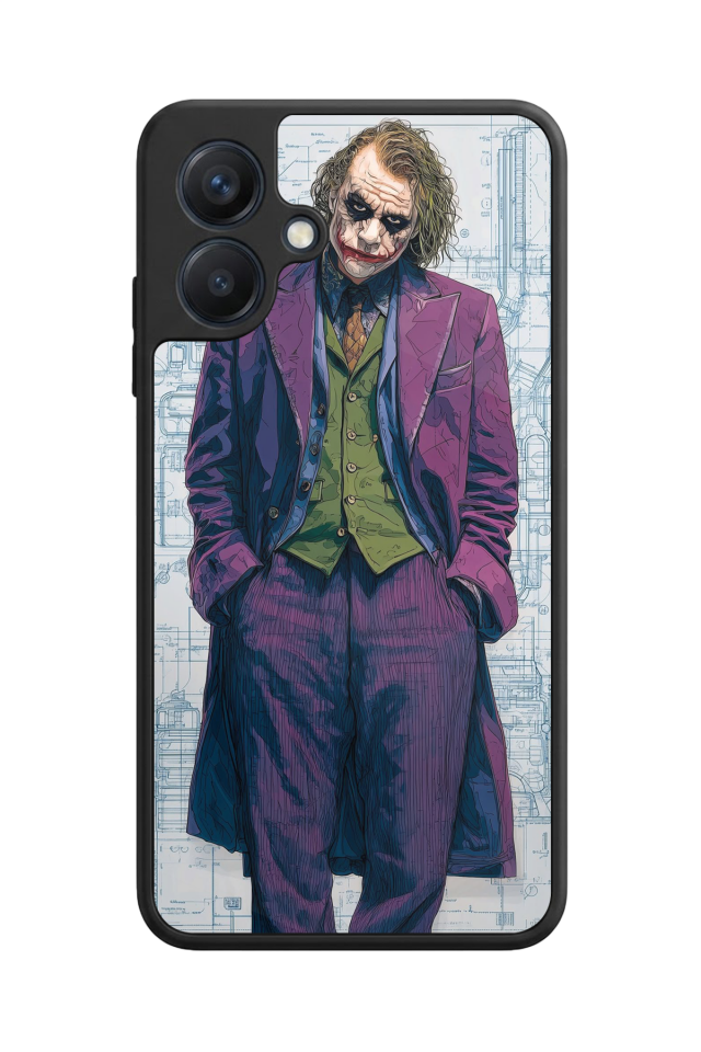 Samsung Galaxy A07 Uyumlu Joker Tasarımlı Glossy Premium Kılıf