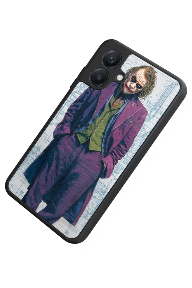 Samsung Galaxy A07 Uyumlu Joker Tasarımlı Glossy Premium Kılıf