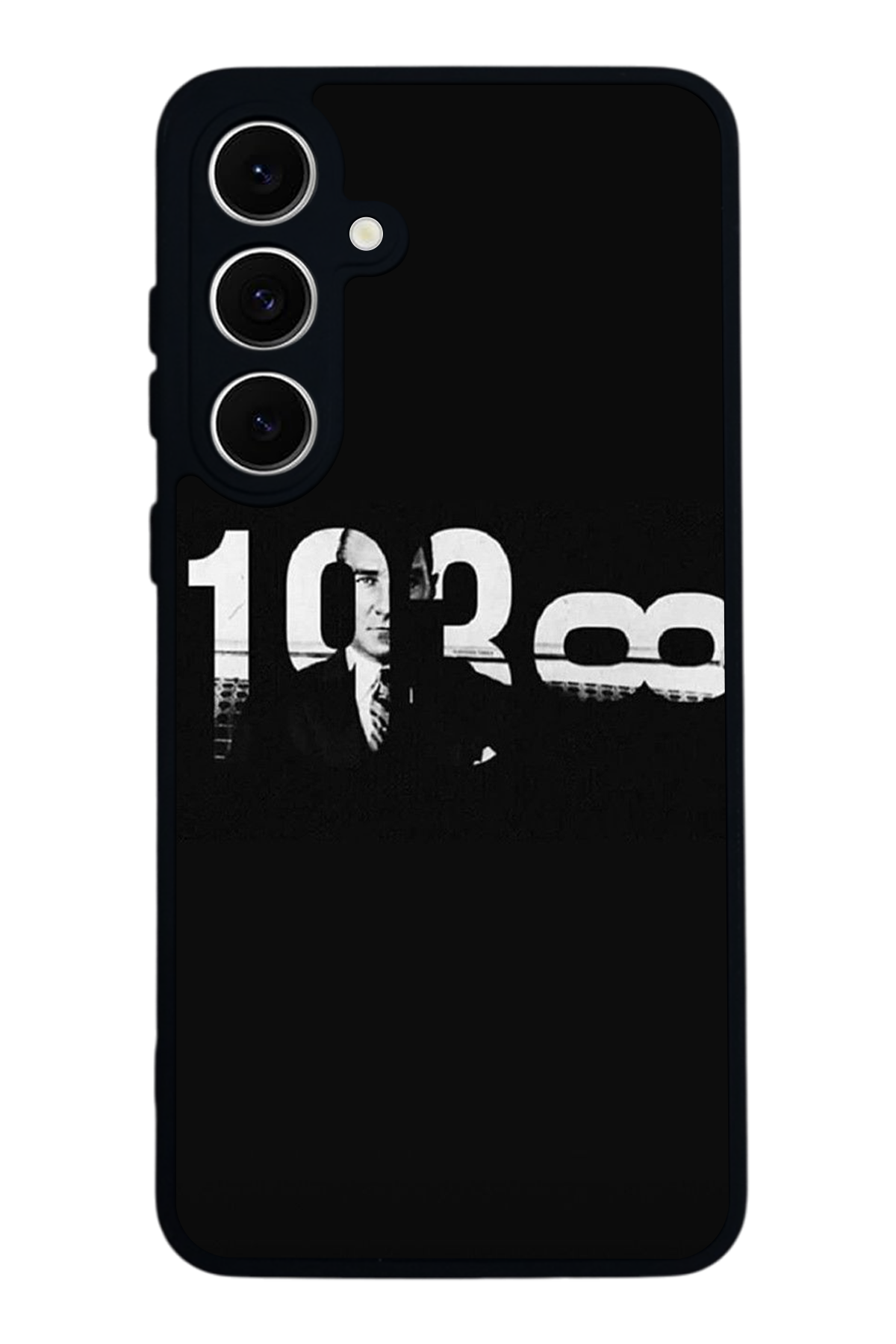 Samsung Galaxy S24 FE Uyumlu Mustafa Kemal Ataturk Tasarımlı Glossy Premium Kılıf