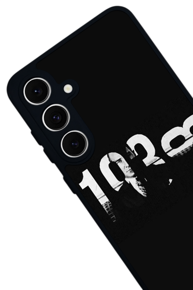 Samsung Galaxy S24 FE Uyumlu Mustafa Kemal Ataturk Tasarımlı Glossy Premium Kılıf