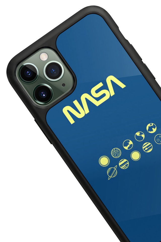 iPhone 11 Pro Uyumlu Nasa Tasarımlı Glossy Premium Kılıf