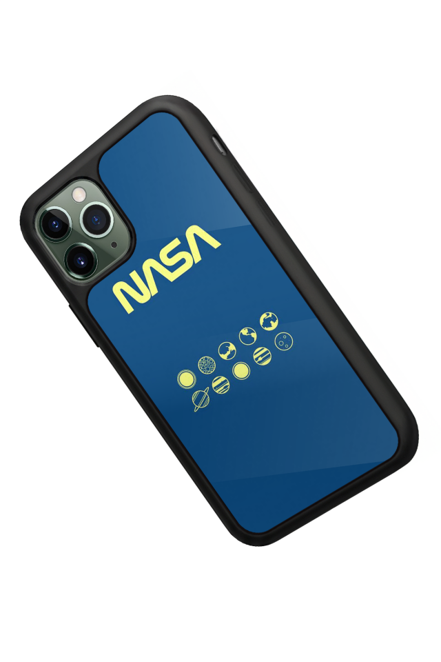 iPhone 11 Pro Uyumlu Nasa Tasarımlı Glossy Premium Kılıf