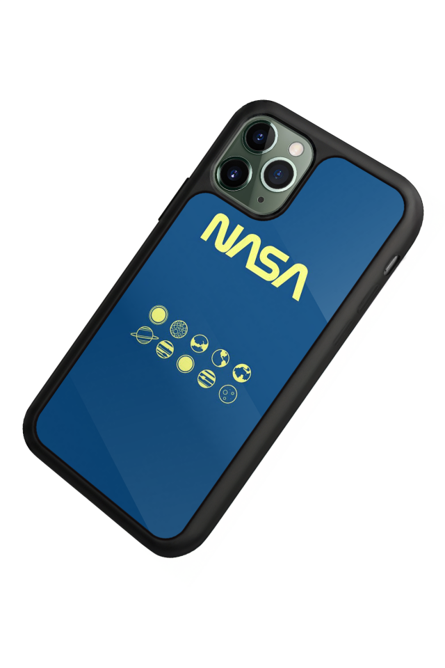 iPhone 11 Pro Uyumlu Nasa Tasarımlı Glossy Premium Kılıf