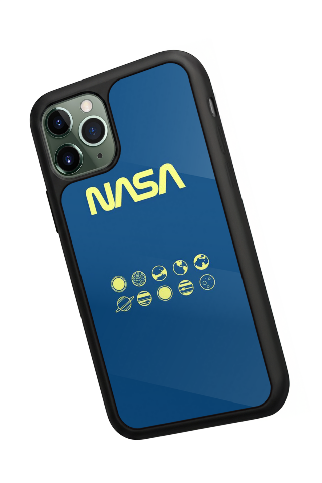 iPhone 11 Pro Uyumlu Nasa Tasarımlı Glossy Premium Kılıf