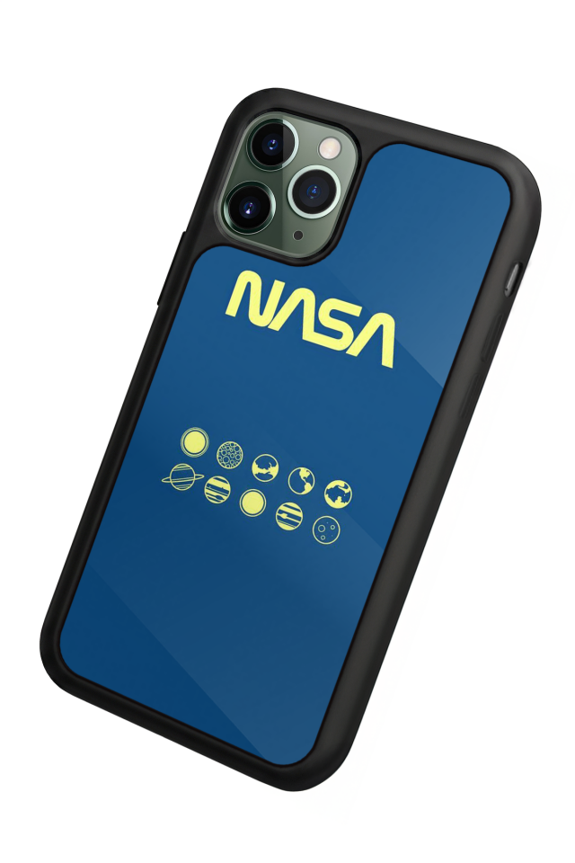 iPhone 11 Pro Uyumlu Nasa Tasarımlı Glossy Premium Kılıf