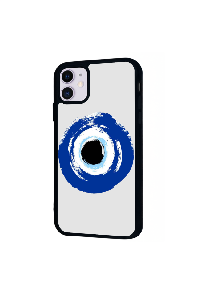 iPhone 11 Uyumlu Nazar Tasarımlı Glossy Premium Kılıf