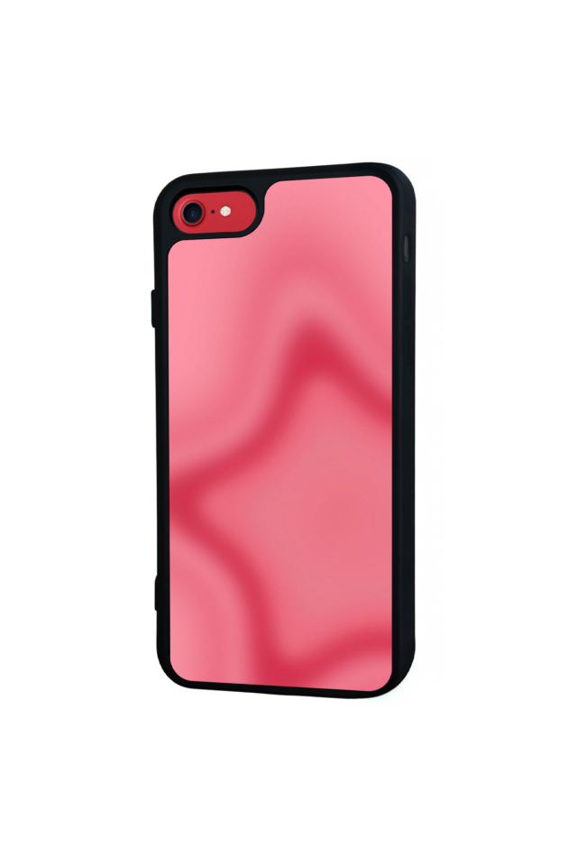 iPhone SE Uyumlu Soft Degrade Tasarımlı Glossy Premium Kılıf