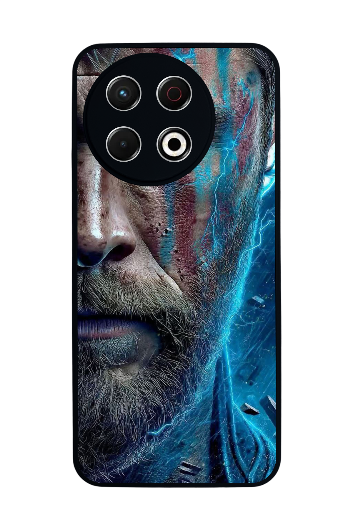 Tecno Spark 30 Pro Uyumlu Thor Tasarımlı Glossy Premium Kılıf