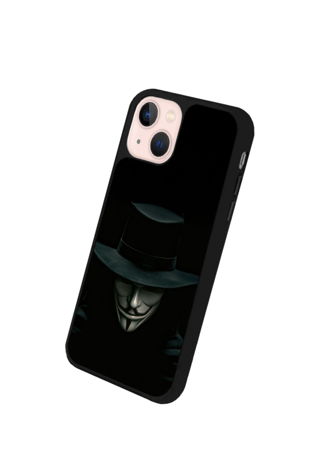 iPhone 15 Plus Uyumlu Vendetta Tasarımlı Glossy Premium Kılıf
