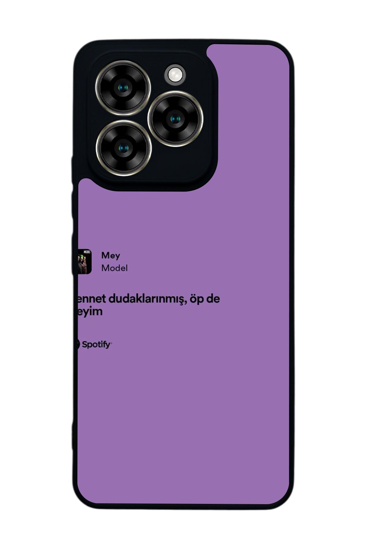Reeder S919 Uyumlu Sarki Sozleri Tasarımlı Glossy Premium Kılıf