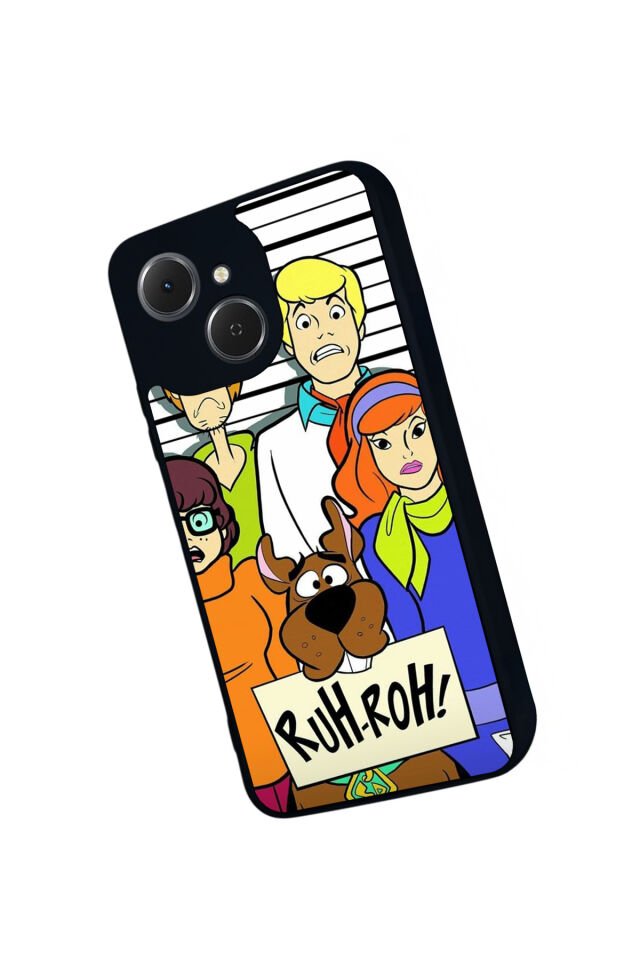 Tecno Spark 40C Uyumlu Scooby Doo Tasarımlı Glossy Premium Kılıf