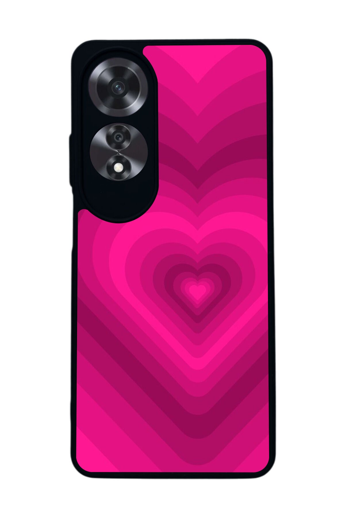 Oppo A60 Mat Siyah uyumlu Kılıf – Yumuşak Silikon, Koruyucu, Şok Emici Kapak