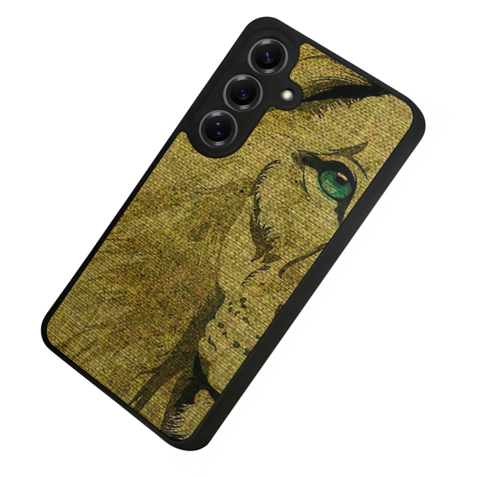 Samsung Galaxy S25 Uyumlu Aslan Tasarımlı Glossy Premium Kılıf