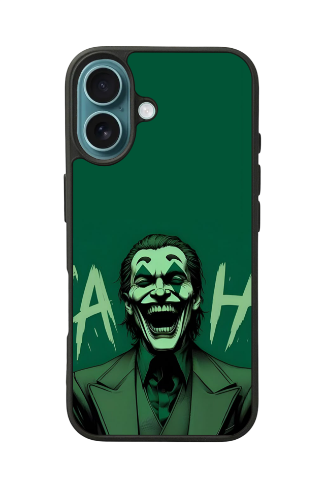 iPhone 16 Uyumlu Joker Tasarımlı Glossy Premium Kılıf
