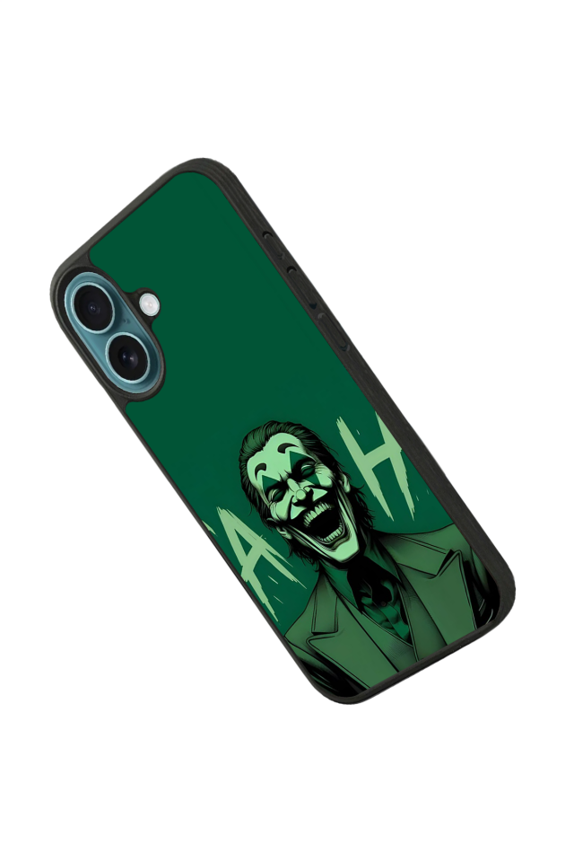 iPhone 16 Uyumlu Joker Tasarımlı Glossy Premium Kılıf