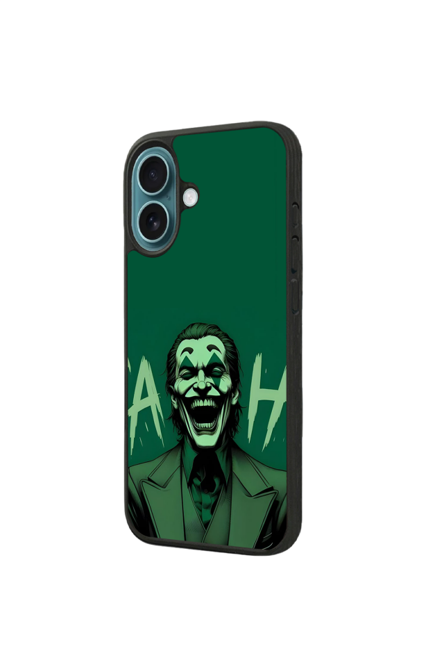 iPhone 16 Uyumlu Joker Tasarımlı Glossy Premium Kılıf