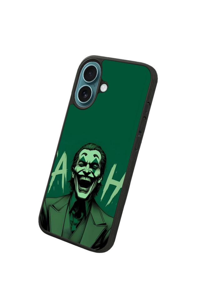 iPhone 16 Uyumlu Joker Tasarımlı Glossy Premium Kılıf