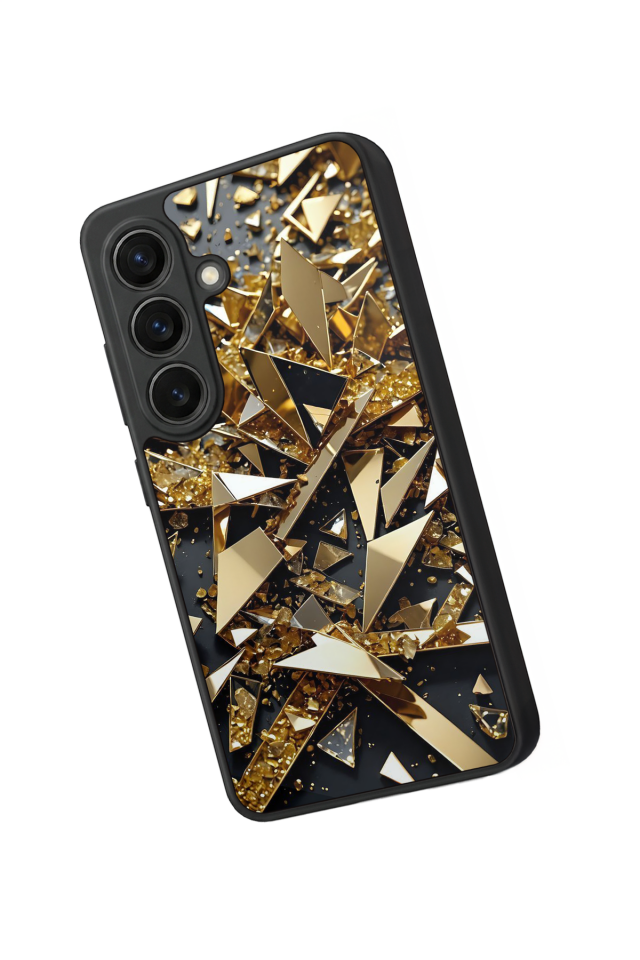 Samsung Galaxy S26 Uyumlu Mermer Marble Tasarımlı Glossy Premium Kılıf