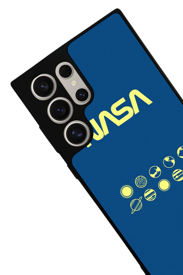 Samsung Galaxy S23 Ultra Uyumlu Nasa Tasarımlı Glossy Premium Kılıf