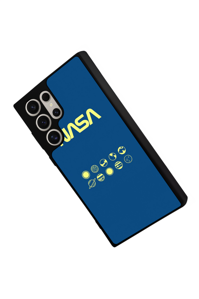 Samsung Galaxy S23 Ultra Uyumlu Nasa Tasarımlı Glossy Premium Kılıf
