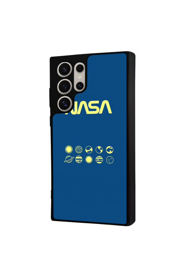 Samsung Galaxy S23 Ultra Uyumlu Nasa Tasarımlı Glossy Premium Kılıf