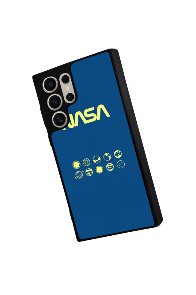Samsung Galaxy S23 Ultra Uyumlu Nasa Tasarımlı Glossy Premium Kılıf