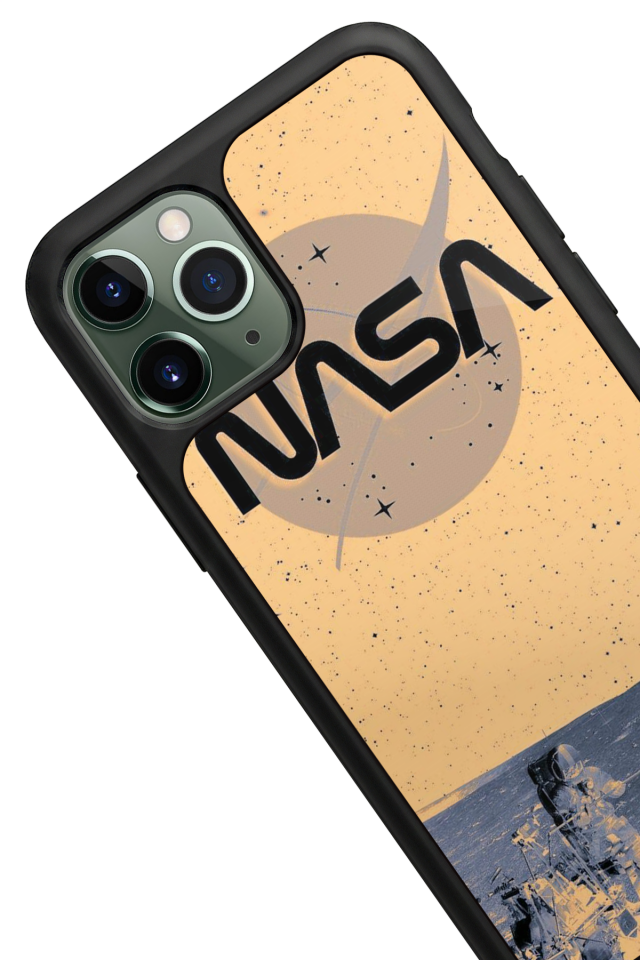 iPhone 11 Pro Uyumlu Nasa Tasarımlı Glossy Premium Kılıf