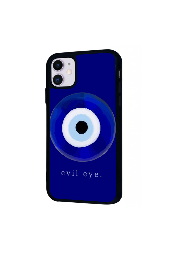 iPhone 11 Uyumlu Nazar Tasarımlı Glossy Premium Kılıf