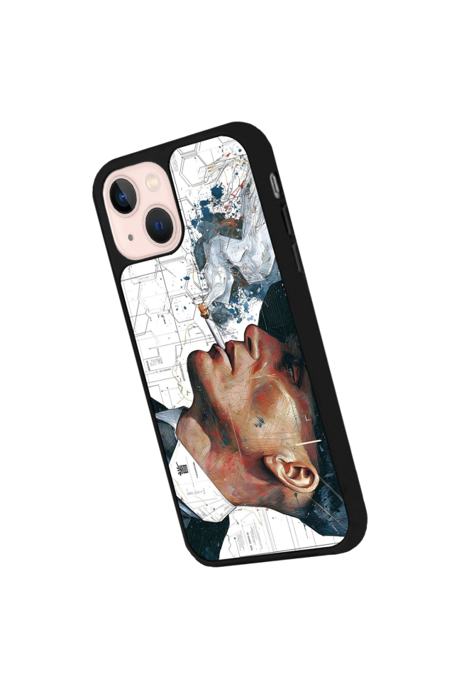 iPhone 13 Mini Uyumlu Peaky Blinders Tasarımlı Glossy Premium Kılıf