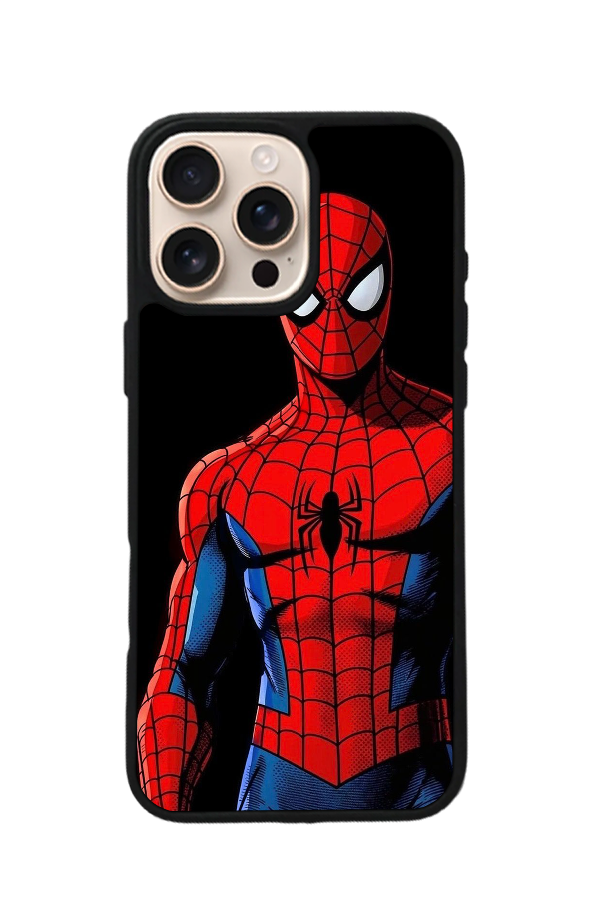 iPhone 15 Pro Max Uyumlu Spider Man ( Örümcek Adam ) Tasarımlı Glossy Premium Kılıf