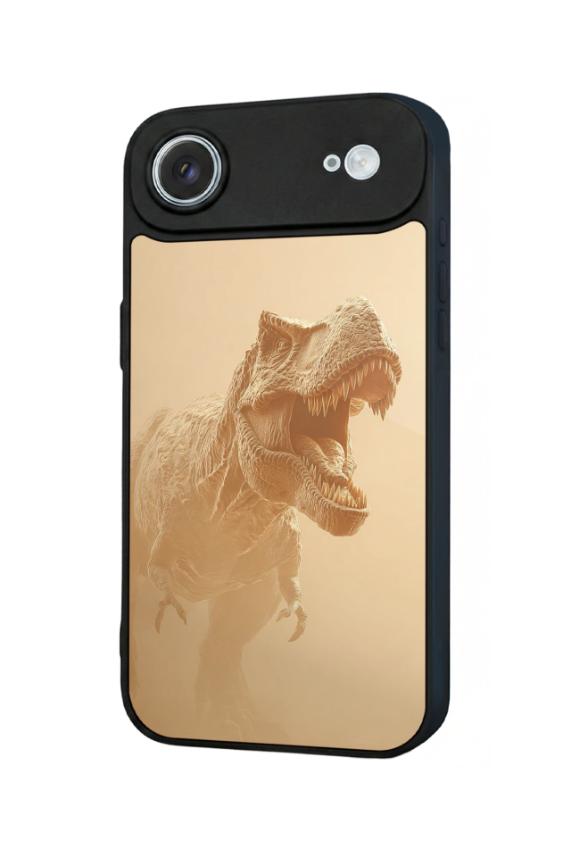 iPhone 17 Air Uyumlu Dinazor Tasarımlı Glossy Premium Kılıf