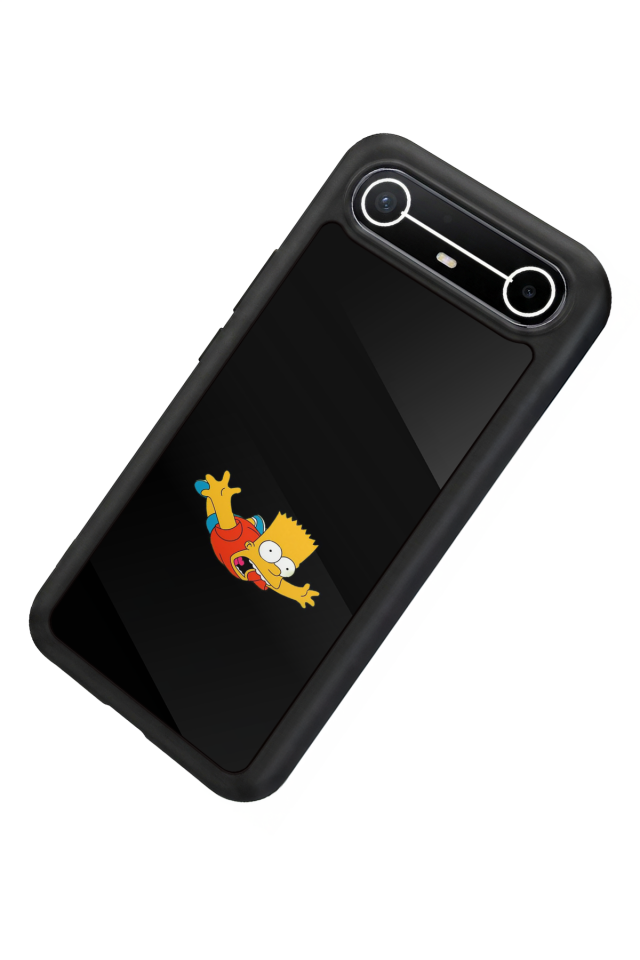 Tecno Spark Slim 5G Uyumlu The Simpsons Tasarımlı Glossy Premium Kılıf
