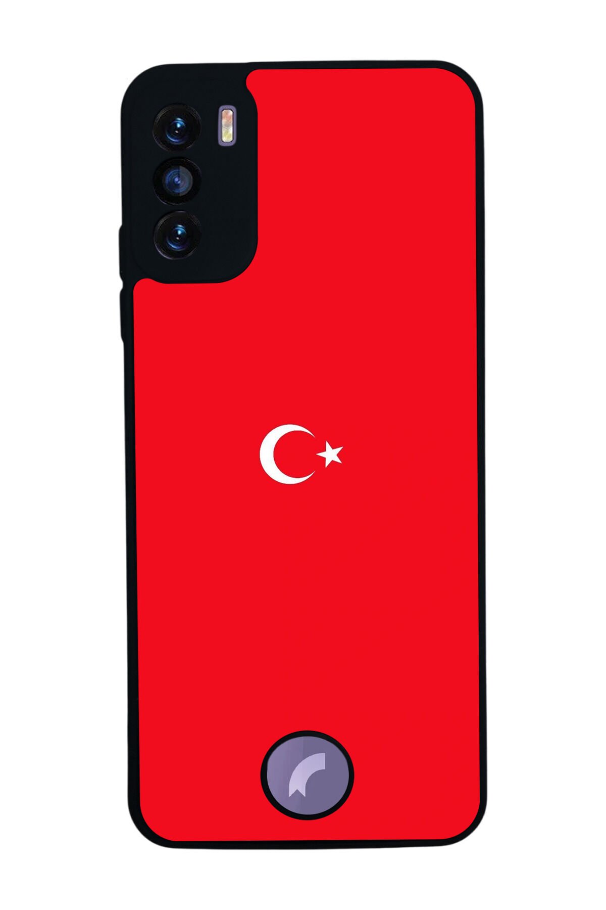Reeder S19 Max Pro S Uyumlu TurkBayragi Tasarımlı Glossy Premium Kılıf