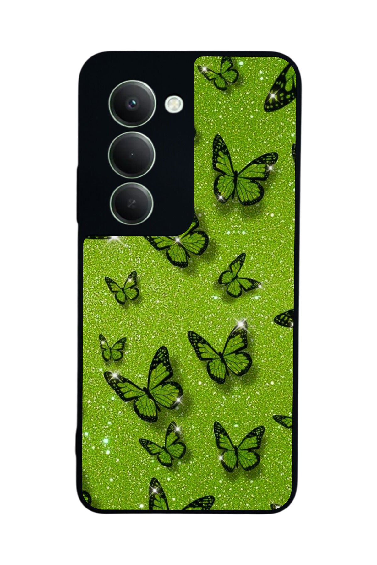 Xiaomi Redmi 15 5G Uyumlu Kelebek Tasarımlı Glossy Premium Kılıf