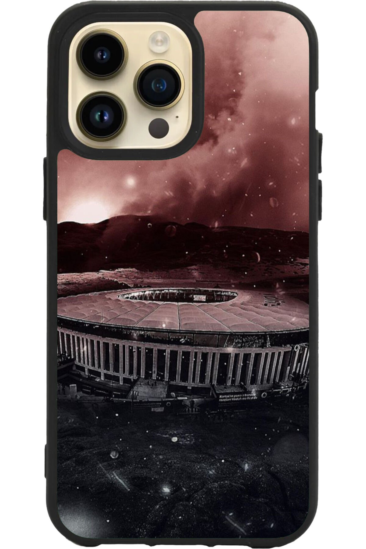 Apple iPhone 16 Pro Siyah Silikon Kılıf Çiziklere ve Darbelere Karşı Koruma