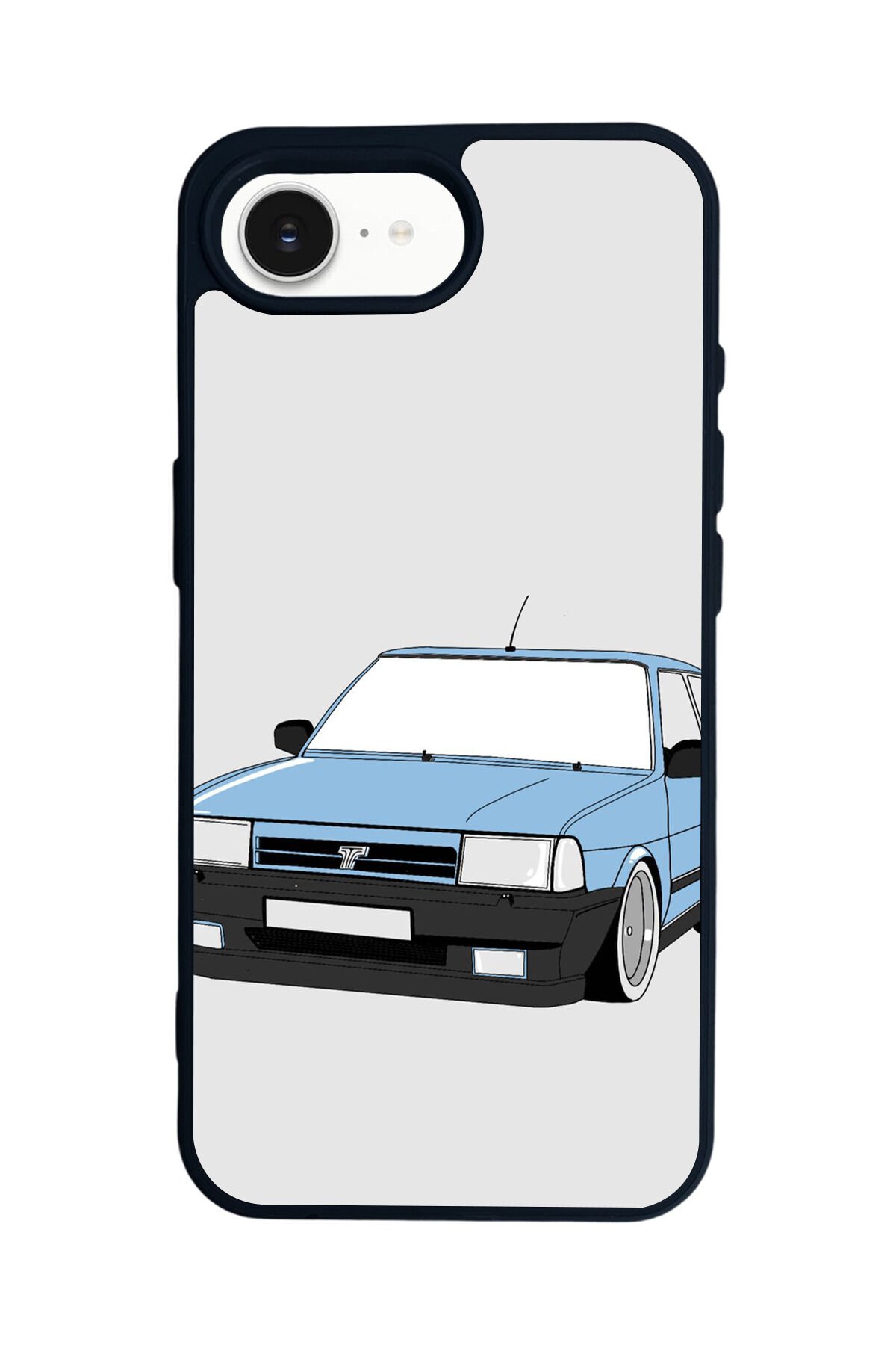 iPhone 16E Uyumlu Tofas Tasarımlı Glossy Premium Kılıf