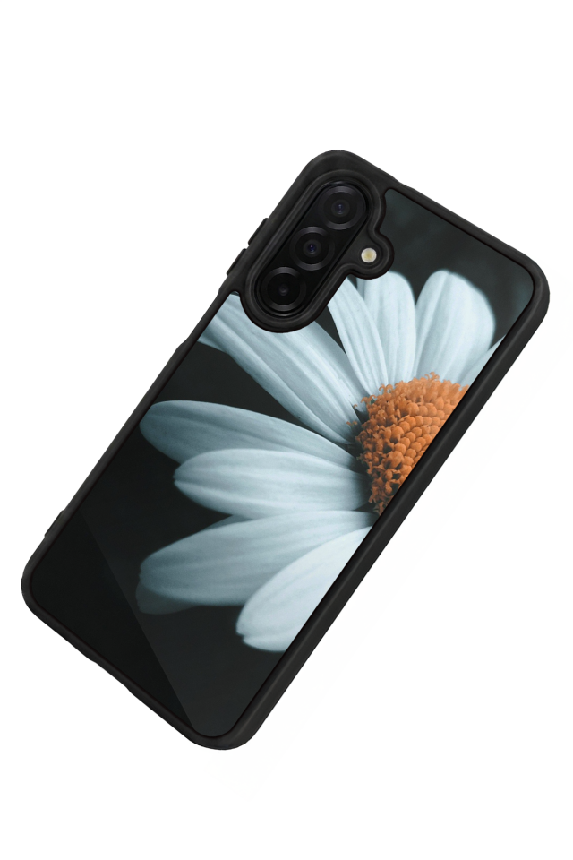 Samsung Galaxy A56 Uyumlu Cicek Tasarımlı Glossy Premium Kılıf