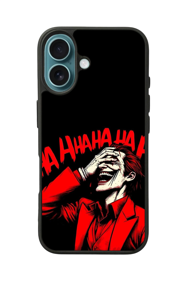 iPhone 16 Uyumlu Joker Tasarımlı Glossy Premium Kılıf