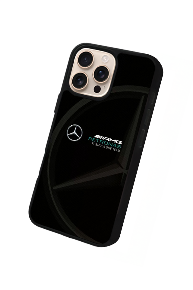 iPhone 14 Pro Max Uyumlu Mercedes Tasarımlı Glossy Premium Kılıf