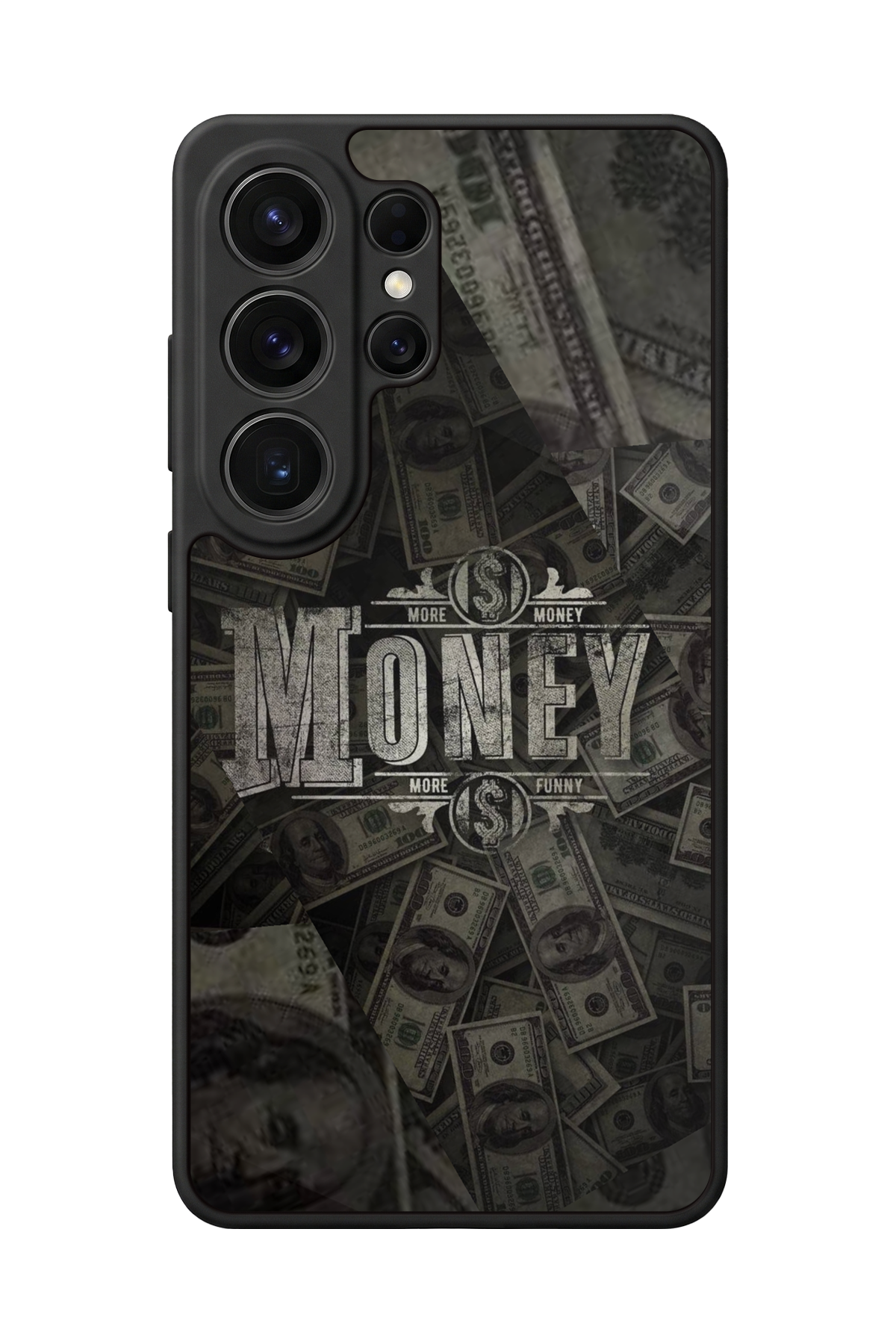 Samsung Galaxy S26 Ultra Uyumlu Money Para Tasarımlı Glossy Premium Kılıf