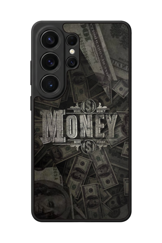 Samsung Galaxy S26 Ultra Uyumlu Money Para Tasarımlı Glossy Premium Kılıf