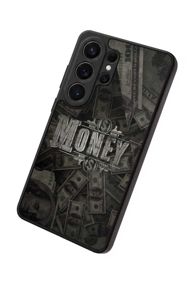 Samsung Galaxy S26 Ultra Uyumlu Money Para Tasarımlı Glossy Premium Kılıf