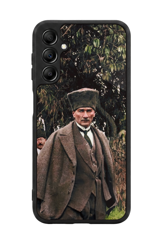 Samsung Galaxy A14 Uyumlu Mustafa Kemal Ataturk Tasarımlı Glossy Premium Kılıf