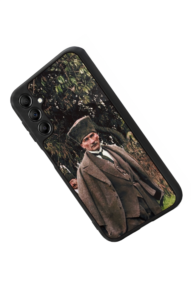 Samsung Galaxy A14 Uyumlu Mustafa Kemal Ataturk Tasarımlı Glossy Premium Kılıf