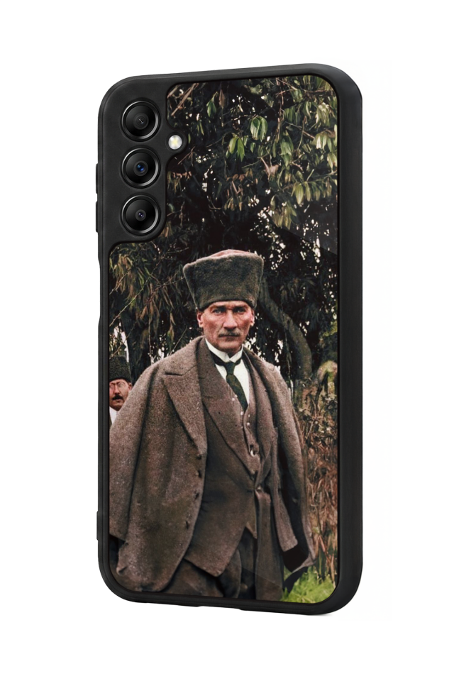 Samsung Galaxy A14 Uyumlu Mustafa Kemal Ataturk Tasarımlı Glossy Premium Kılıf