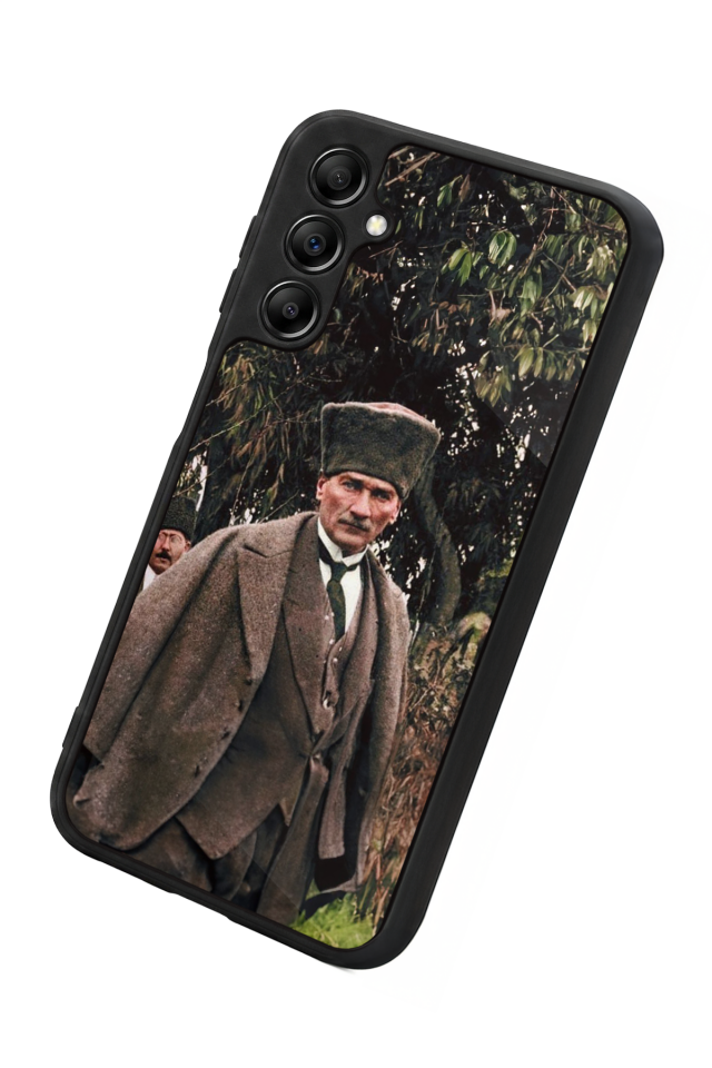 Samsung Galaxy A14 Uyumlu Mustafa Kemal Ataturk Tasarımlı Glossy Premium Kılıf